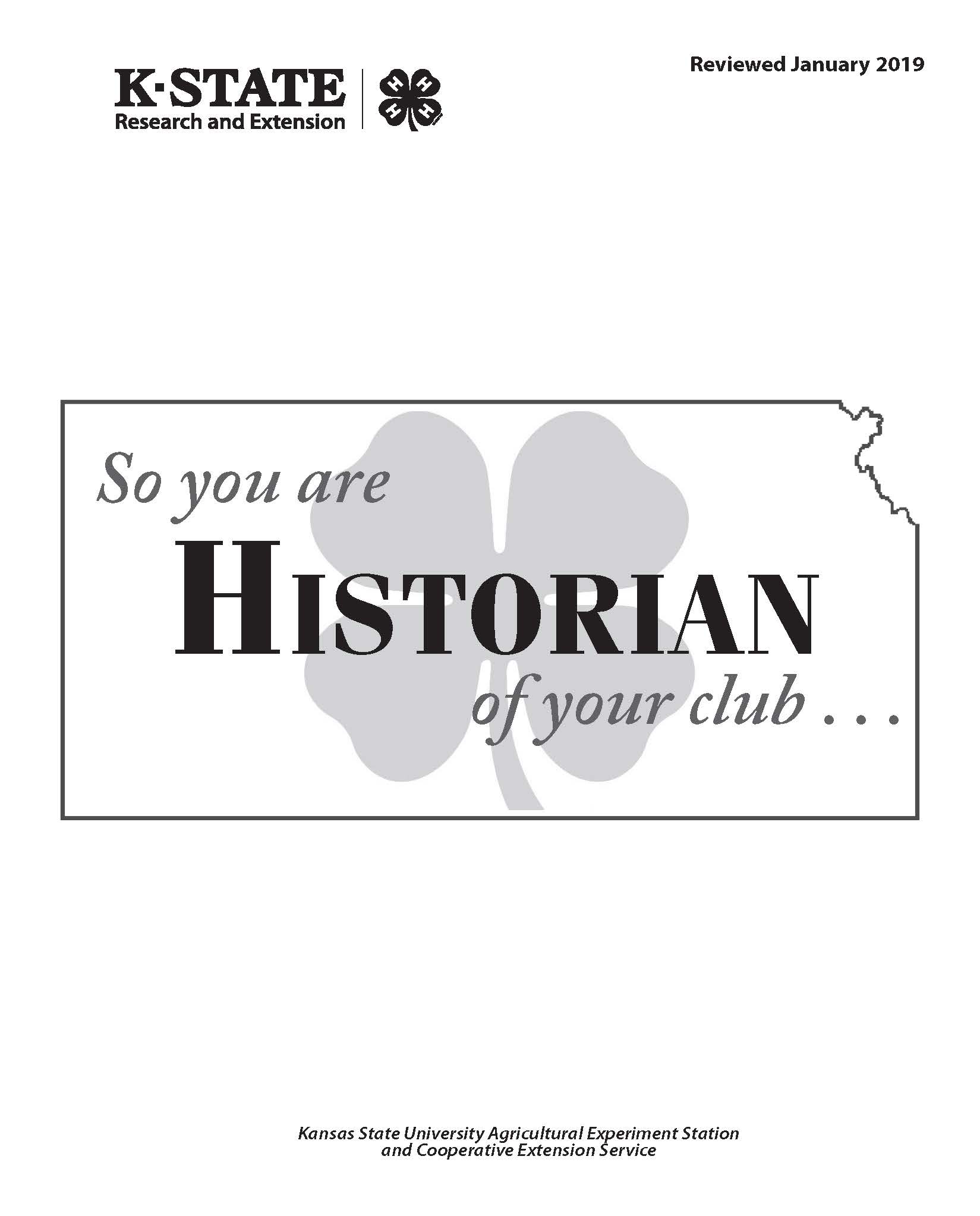 So you are the Historian of your club