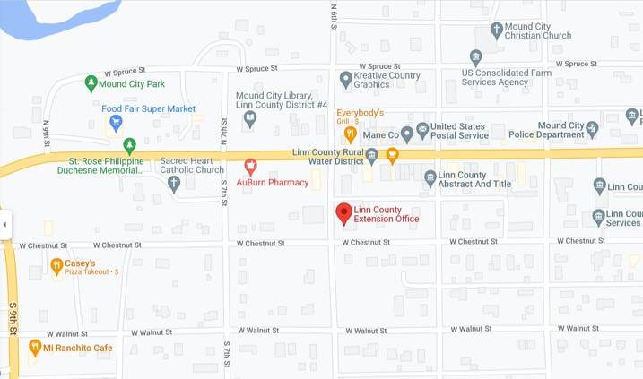 Mound city Office Map