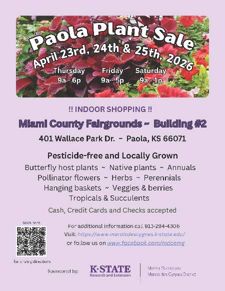 2026 EMG Plant Sale Flyer
