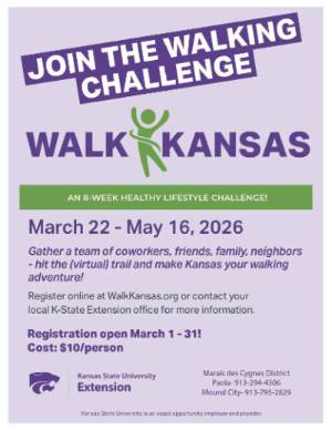Walk Kansas 2026 Flyer